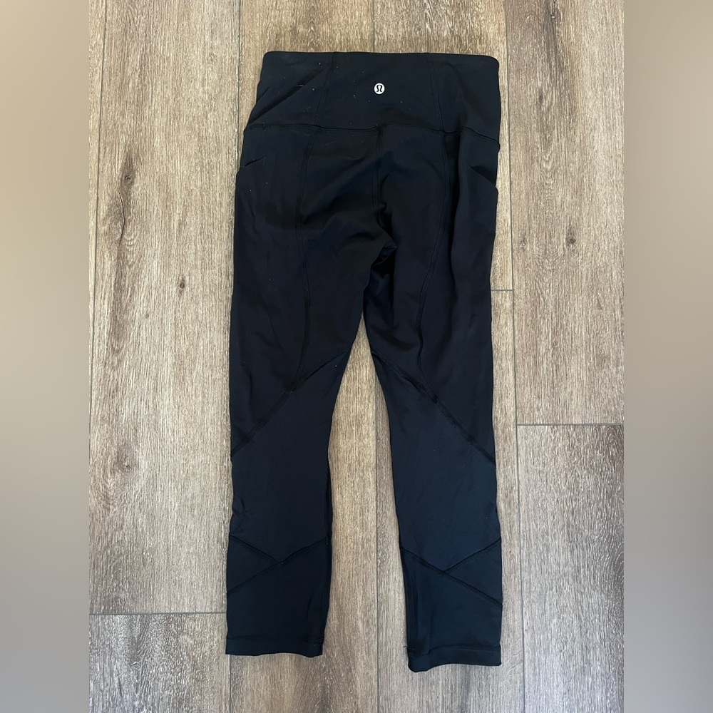 Lululemon Pace Rival High-Rise Crop. Women’s. Size 4. Black.